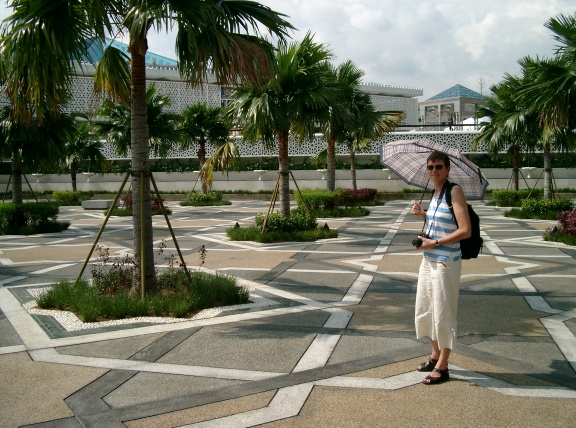 Kuala Lumpur - Erica met parasol