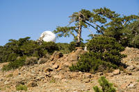 Cyprus, De maan (radarpost nabij Mt. Olympos) Cyprus, De maan (radarpost nabij Mt. Olympos)