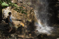 Cyprus, De Kalidonia waterval. Cyprus, De Kalidonia waterval.