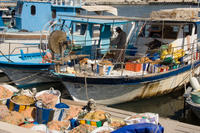 Cyprus, Visserbootjes in de haven van Latchi Cyprus, Visserbootjes in de haven van Latchi