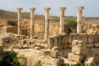 Cyprus, Pafos, archeologisch park Cyprus, Pafos, archeologisch park