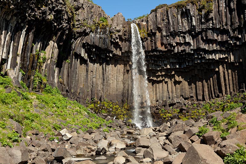 Svartifoss waterval
