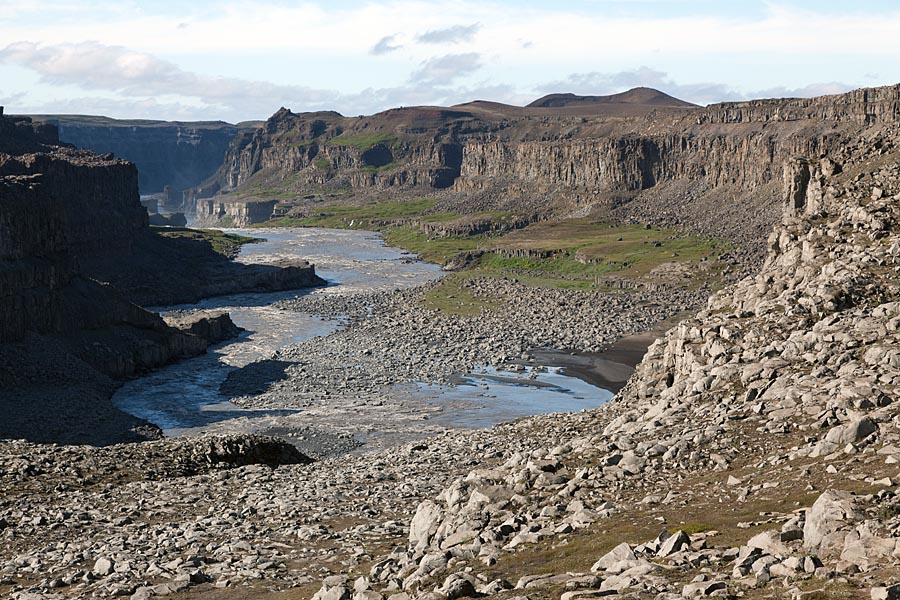 Omgeving van de Hafragilfoss