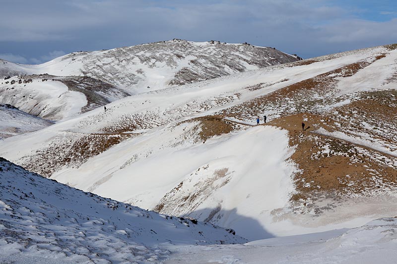 Wandeltocht ten N. van Hveragerði