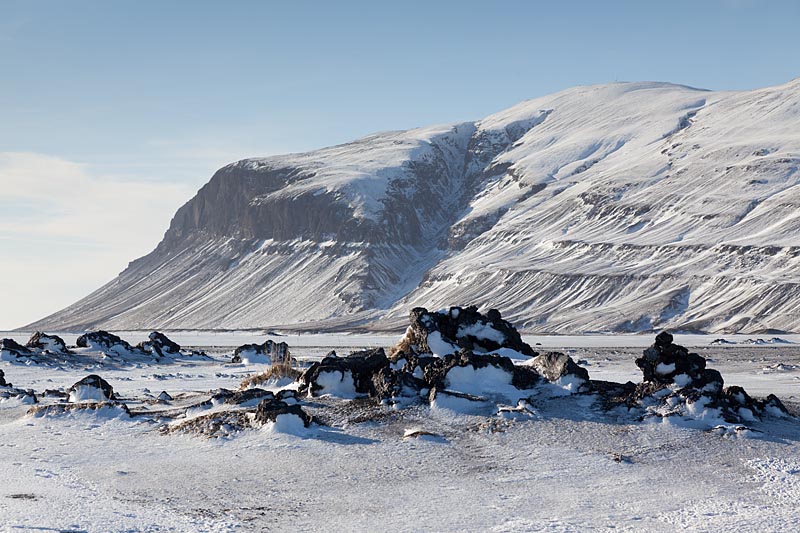 Winters IJsland