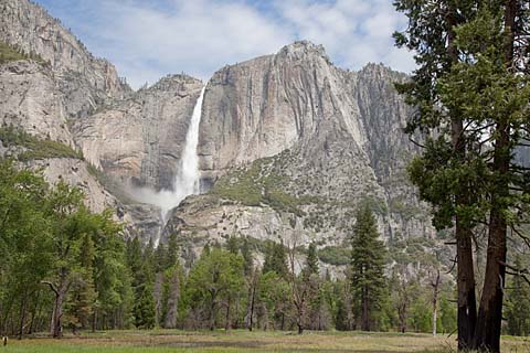Upper Yosemite Fall: klik voor een vergroting!