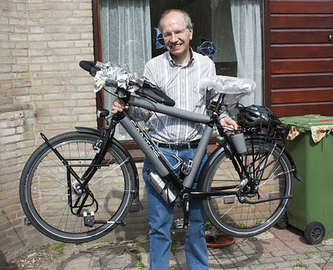Arnold's fiets met isolatiemateriaal img5774.jpg